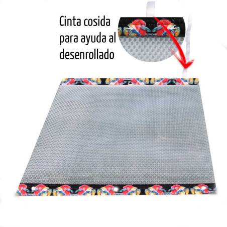 Premium Manta Solar- Transparente - 500 µ - Extremos Reforzados - PERSONALIZABLE