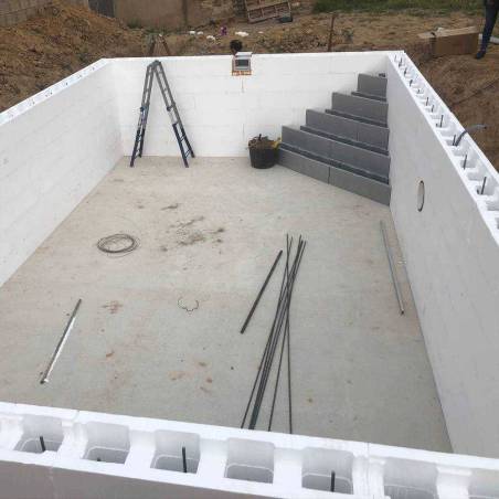 Kit Piscina Palawan con escalera interior